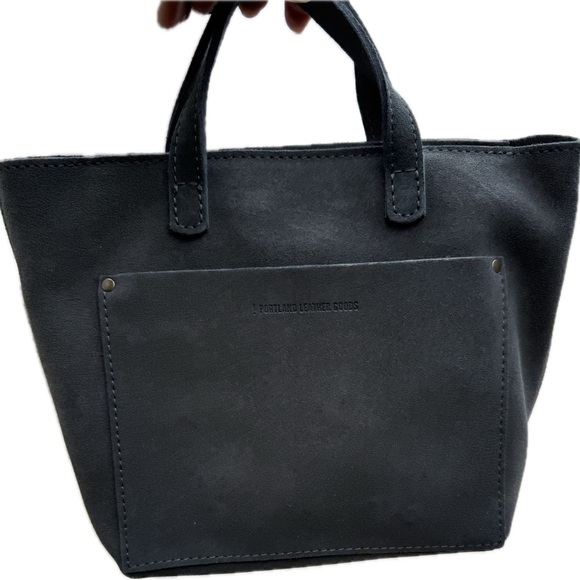 Portland Leather Goods Peppercorn (?) Mini Zip Crossbody Tote - Picture 5 of 10